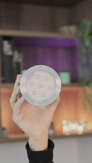 Balizador de Embutir Piso solo LED SMD Branco Quente 7W Bivolt ST2877