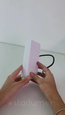 Arandela Retangular Mitel LED 2 Fachos 6W 3000K IP65 NORDECOR ST2923