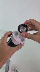 Spot LED Embutir Retrátil AIVA 24° 7W 2700K C/ Facho Direcionável a 360° Nordecor ST2925