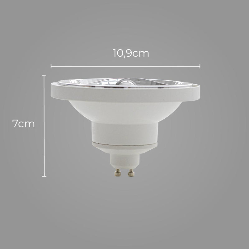 Lâmpada LED AR111 GU10 12W Branco Quente Save Energy ST2838