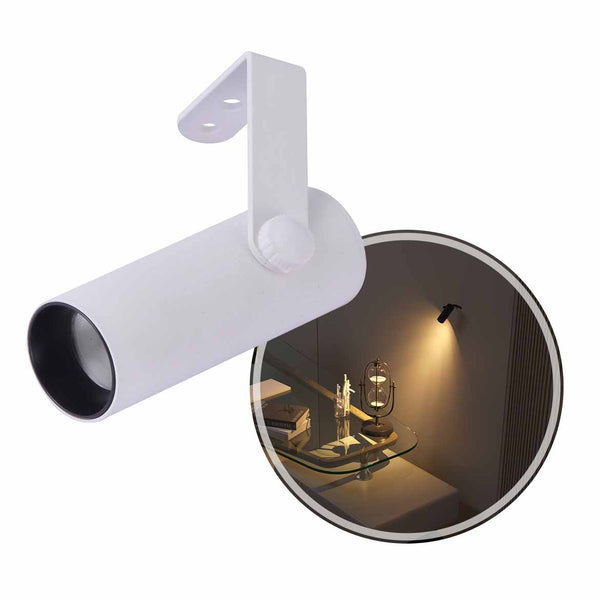 Spot LED Sobrepor KONA DIR 24° 3W 3000K Nordecor ST2984