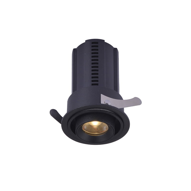 Spot LED Embutir Retrátil AIVA 24° 7W 2700K C/ Facho Direcionável a 360° Nordecor ST2925