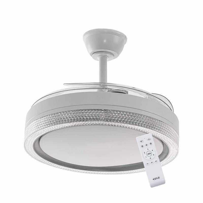 Plafon AIR SAGITA Multicor C/ Ventilador 60 W OPS 85605 OPUS ST2915