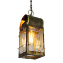 Pendente Artesanal Latão London 25 Cm Vintage Rustica 006 St1435