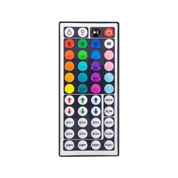 1 Rolo 5m Fita Led Rgb + Fonte + Controle St2047-Starlumen-