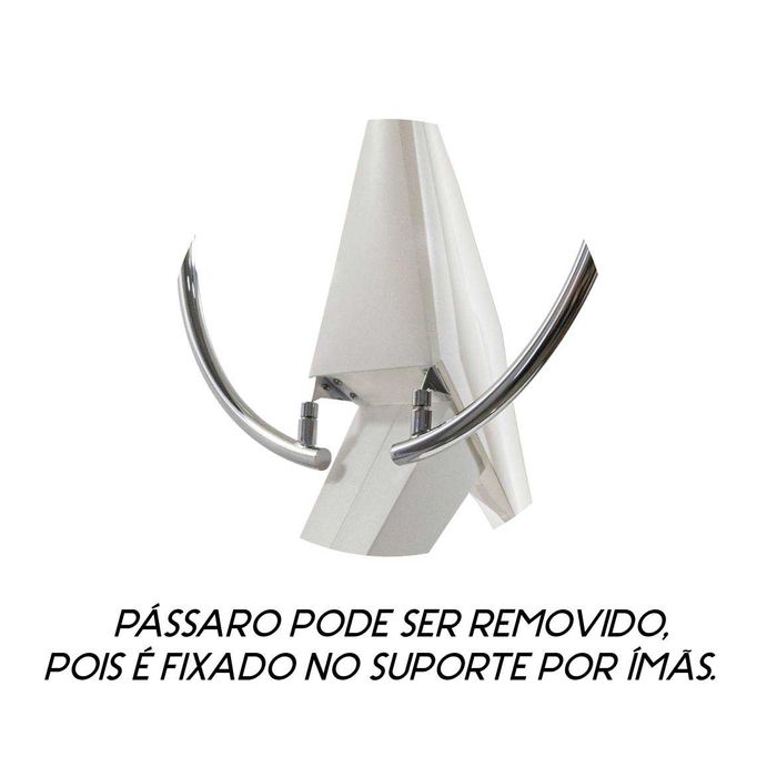 Pendente Perch Bird Pássaro Origami LED 6W CHR-12264-1L Starlux ST1755