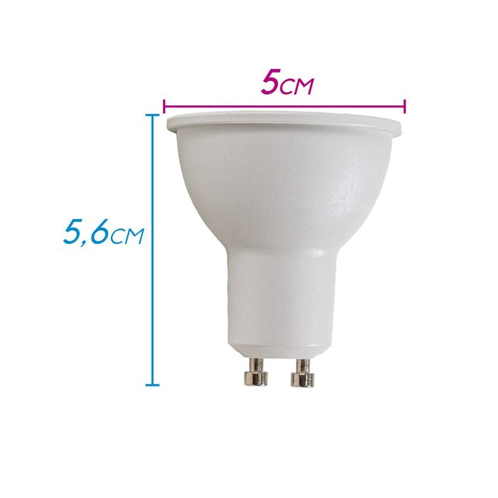 Lâmpada LED Dicróica GU10 MR16 4,8W Save Energy ST2022