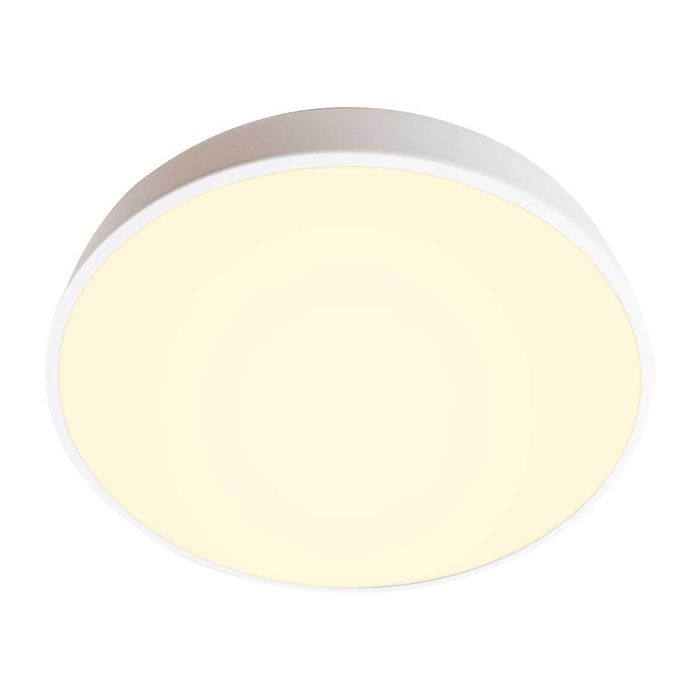 Plafon Victoria Branco Sobrepor Redondo Alumínio Ø40cm 161-BT St2211