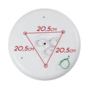 Plafon Victoria Branco Sobrepor Redondo Alumínio Ø40cm 161-BT St2211