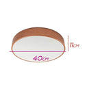 Plafon Victoria Cobre Sobrepor Redondo Alumínio Ø40cm 161-CO St2211