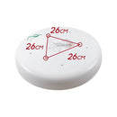 Plafon Victoria Branco Sobrepor Redondo Alumínio Ø60cm 162-BT St2209