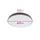 Plafon Victoria Fendi Fosco Sobrepor Redondo Alumínio Ø60cm 162-FF St2209