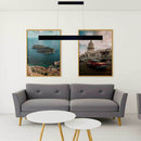 Pendente Matrix Slim Clean Preto 30W 4000K Luz Direta e Indireta 34287 ST1558-Opus-Starlumen