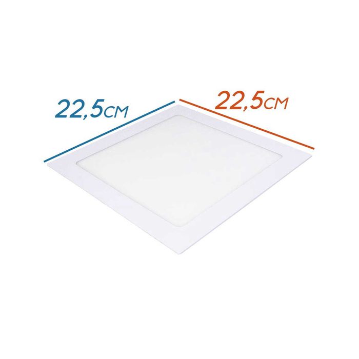 Painel Plafon Led 18w Luminária Embutir St437