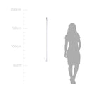 Luminária Calha Hermética Branca LED 36W 6500K 1,2m Ip65 32276 St760