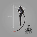 Espeto de Jardim LED 7W IP65 Preto ECO 33082 ST1948