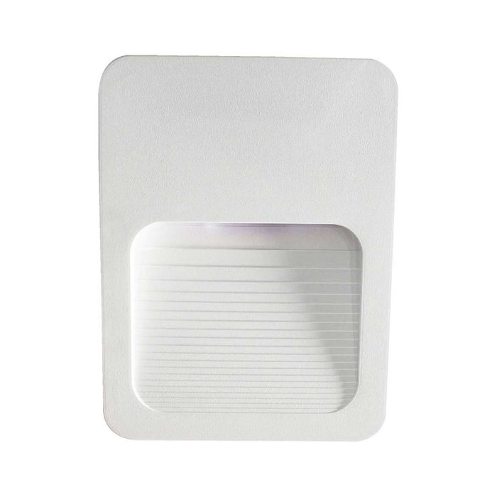 Luminária Balizador para Parede Fit LED 2W Branco Slim IP65 33402 St1337