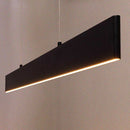 Pendente Matrix Slim Clean Preto 30W 3000K Luz Direta e Indireta 34270 ST1558-Opus-Starlumen