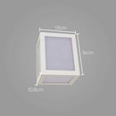 Arandela Quadrada Led Integrado 12w Policarbonato 34997 St1307