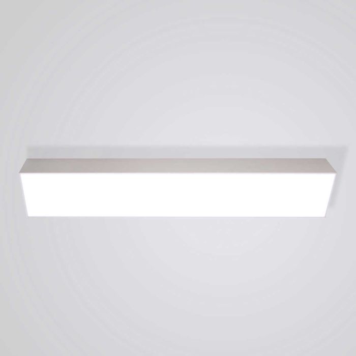 Plafon Luminária Led Sobrepor 10x60cm 24w 6500K 36434 St1233