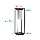 Poste Luz Solar de Jardim LED Branco Quente  HM36649 Opus ST2512