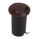 Mini Balizador Marrom LED 0,75W Embutir 4 Saídas Bivolt ST1371