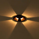 Mini Balizador Marrom LED 0,75W Embutir 4 Saídas Bivolt ST1371