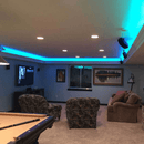 Controle remoto RF radio touch p/ fita de LED ou lâmpadas RGB piscina AC31101