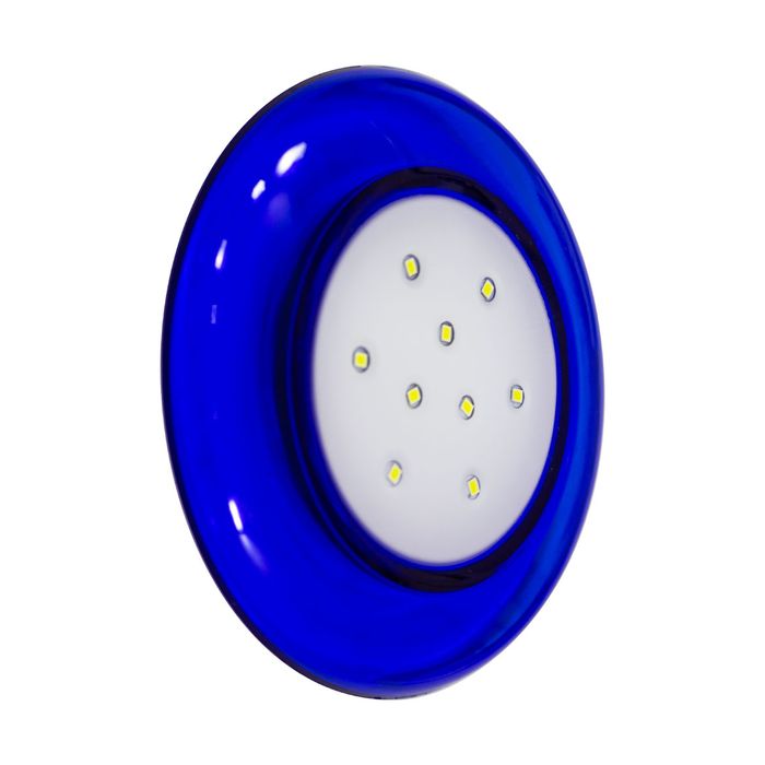 Luminária Piscina LED 6500K 9W Smd Ø125mm Azul 50024 St1064