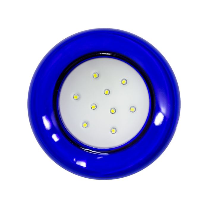 Luminária Piscina LED 6500K 9W Smd Ø125mm Azul 50024 St1064