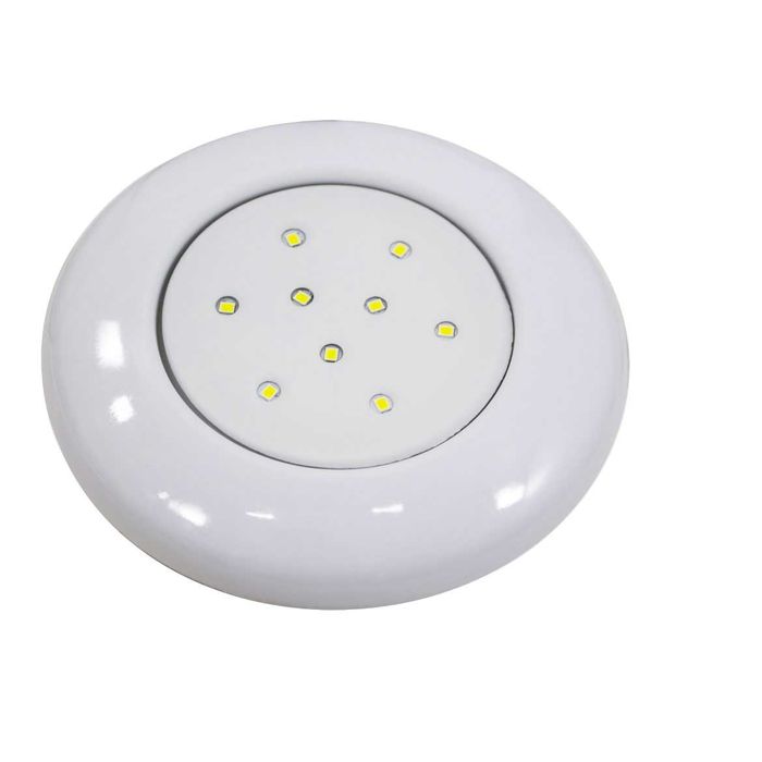 Luminária Piscina LED 6500K 9W Smd Ø125mm Branco 50028 St1064