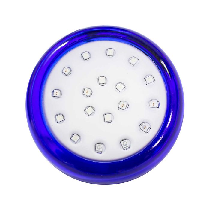 Luminária Piscina LED RGB 18W Ø80mm Azul 50037 St1065