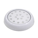 Luminária Piscina LED Azul 18W Smd Ø80mm Ac. Branco 50038 St1088