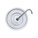 Luminária Piscina LED Azul 18W Smd Ø80mm Ac. Branco 50038 St1088