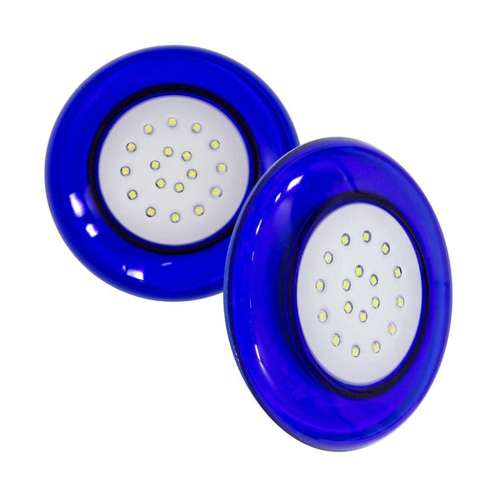 Luminária Piscina LED 6500K 18W Smd Ø125mm Azul 6500k 50048 St1077