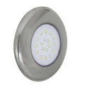 Luminária Piscina Led Ø125mm Cromada 18w Luz 6500k 50063 St1082