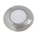 Luminária Piscina Led Ø125mm Cromada 18w Luz 6500k 50063 St1082