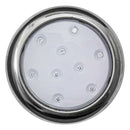 Luminária Piscina Led Ø80mm 9w Cromado Azul 50069  St1849
