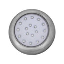 Luminária Piscina Led Ø80mm Cromada 18w Luz Azul 50073 St1083
