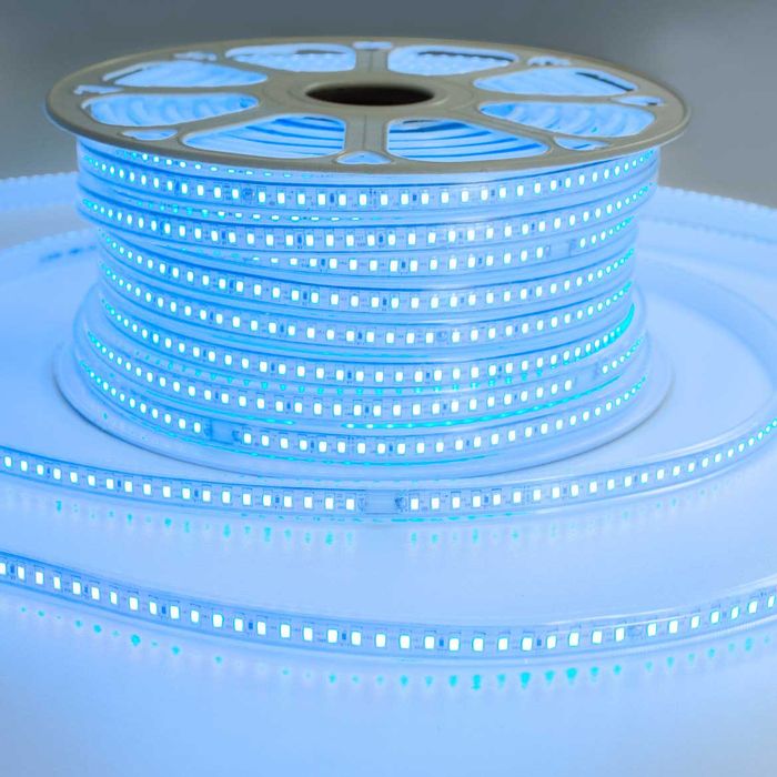 5 Metro Fita Led Azul Smd Dimerizavel 7500 Lm 120 Led/m DS5205AZ St5730