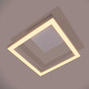 Arandela Plafon Fit LED 25W 28x28cm 3000k Alumínio 690LED3-BT ST1285