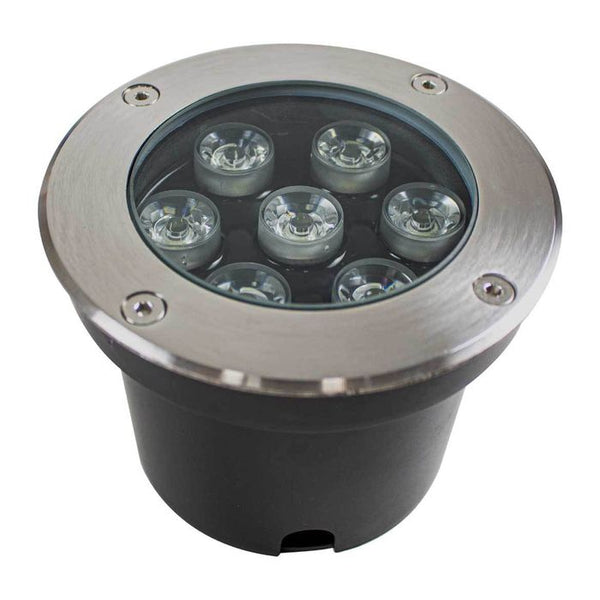 Balizador de Embutir Piso Solo LED Integrado Branco Frio 7W ST2096