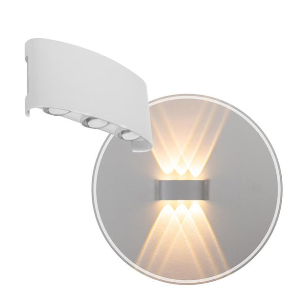 Arandela Clessidra Branco LED 6W 3000K IP65 Opus ST2645