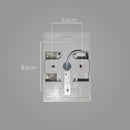 Arandela Persaid Branca 4W 3000k Bivolt em ABS Opus ST2646