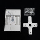 Arandela Persaid Branca 4W 3000k Bivolt em ABS Opus ST2646