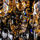 Lustre Clássico Bemmel Blend Dourado e Cristais transparentes 9306 DR CT P/6x E14 ST1366