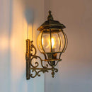 Arandela Colonial Grande Alumínio Ouro Velho 68cm OV-AC201P-G St1480