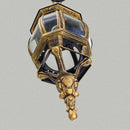 Pendente Colonial Vintage em Alumínio para Lâmpada E27 Ouro Velho SBGD - AC201T-P ST201T