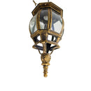 Pendente Colonial Vintage em Alumínio para Lâmpada E27 Ouro Velho SBGD - AC201T-P ST201T