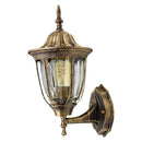 Arandela Colonial Ouro Velho Em Alumínio Vintage E27 Retro OV-AC202P ST202P